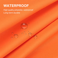 Voile d'ombrage imperméable anti-UV en polyester 160 g/m², triangle, carré ou rectangle