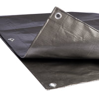 Bâche imperméable à œillets en polyéthylène 280 g/m², de 2x3 à 4x8 m, 3 coloris