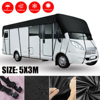 Housse de toit camping-car 210D imperméable, anti-UV et anti-neige, 4 longueurs de 5 à 8,5 m