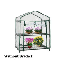 Bâche de rechange pour mini serre de jardin en PVC transparent, 2 à 5 niveaux