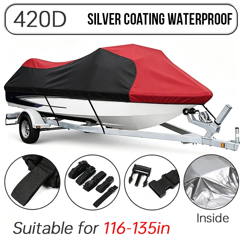 Housse jet ski pour Sea-Doo GTI et Yamaha WaveRunner EXR, Oxford 210D ou 420D, L et XL