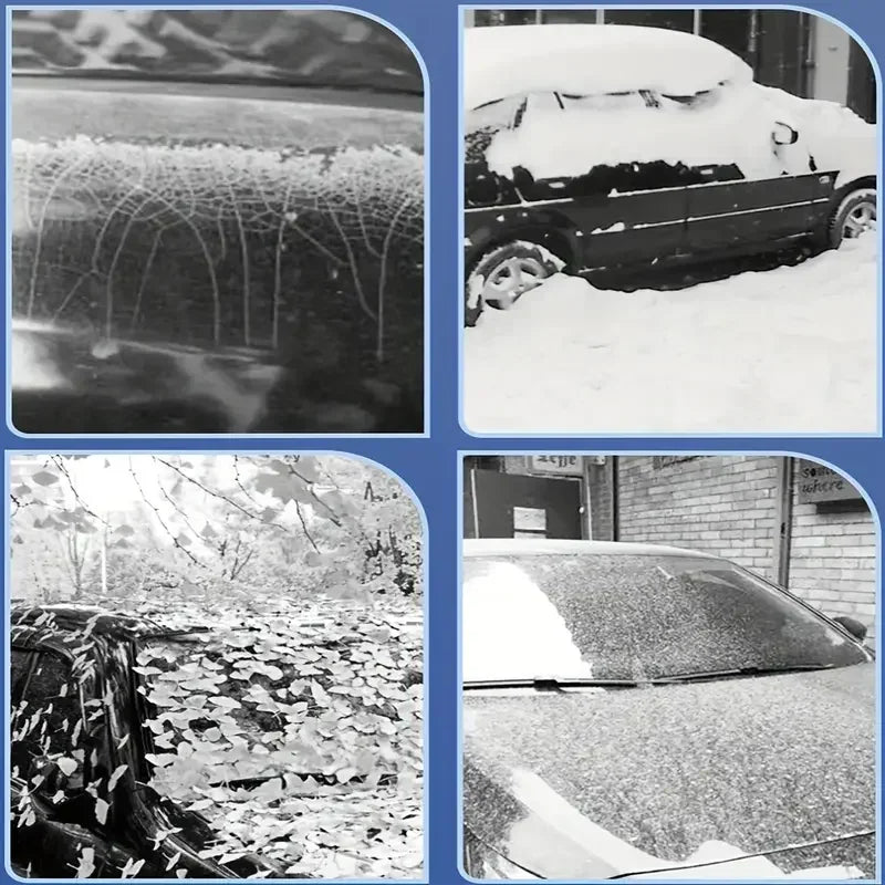 Housse de voiture jetable transparente à bande élastique, 4 tailles jusqu'à 4,8 x 7,5 m
