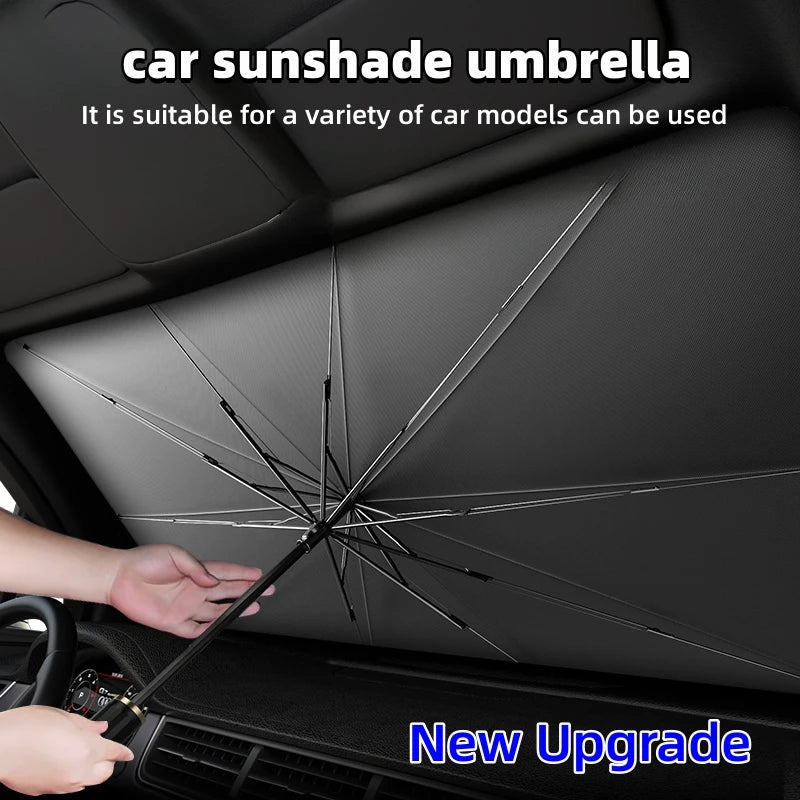 Pare-soleil voiture pour pare-brise, parapluie pliable grand ou petit format, ou rideaux latéraux