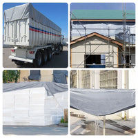 Bâche PVC imperméable à œillets 440 g/m², 4 coloris, 10 tailles jusqu'à 4 x 6 m