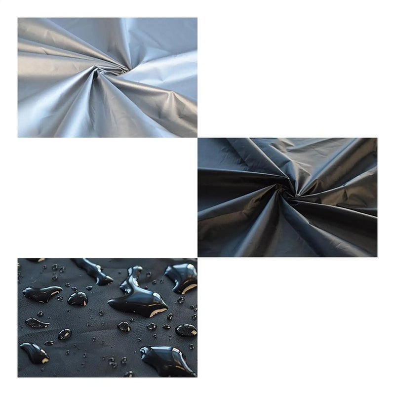 Housse de spa carré imperméable anti-UV noire, Oxford 420D, 220 x 220 x 30 cm
