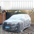 Housse de voiture jetable transparente, anti-poussière et anti-rayures, usage unique, tailles S à XL