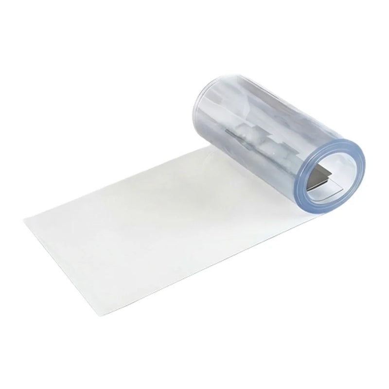 Bande de rideau PVC souple transparente 18 cm, longueurs 1,95 m, 2 m ou 2,10 m