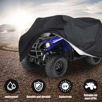Housse universelle moto, scooter et vélo, Oxford imperméable, 5 dimensions de 140 à 208 cm