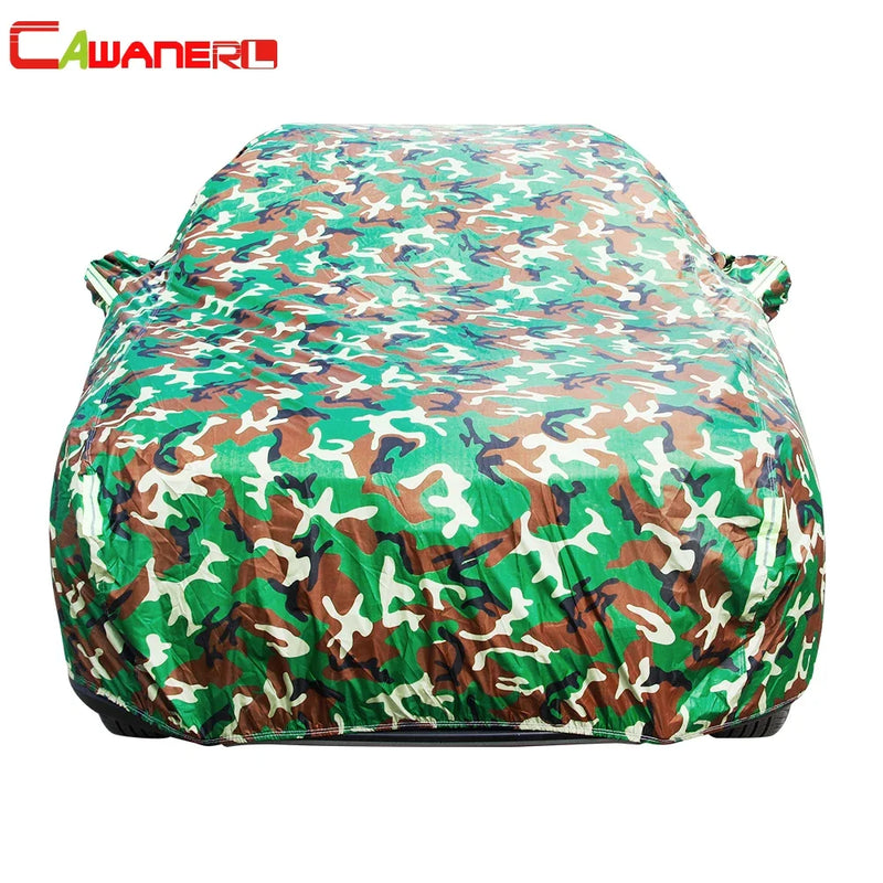 Housse voiture pour Audi A4, A5, Q7 et A7, polyester 190T anti-UV avec fermeture de portière