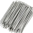 Agrafes galvanisées en U pour toile anti-mauvaises herbes, 10 ou 15 cm, 50 ou 100 pièces