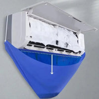 Bâche de nettoyage climatiseur mural étanche en PVC, 100 x 56 cm, avec ou sans tuyau
