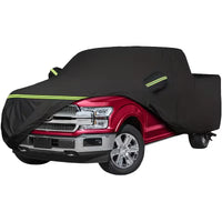 Housse voiture pick-up noire imperméable et anti-UV, 589 x 219 x 200 cm