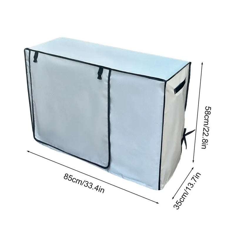 Housse climatiseur extérieur imperméable, protection solaire, volet enroulable, 4 tailles de 78 à 105 cm
