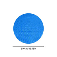 Couverture solaire ronde à bulles pour piscine, spa et jacuzzi, de 1,83 à 3,05 m