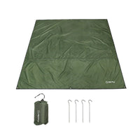 Bâche de sol camping Oxford 420D avec piquets, 3 tailles jusqu'à 240 x 220 cm