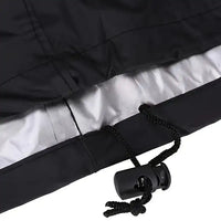 Housse de barbecue vertical et fumoir imperméable anti-UV avec sangle à boucle réglable