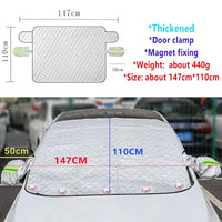 Protection pare-brise antigel pour Volkswagen Tiguan L MK3 2024-2025, neige et soleil