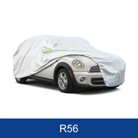 Housse voiture pour Mini Cooper R55 R56 R60 F55 F56 F60, argent, Oxford, anti-UV et neige
