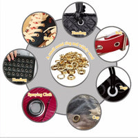 Kit de 63 œillets métalliques de 12 mm pour bâche, avec outil de pose