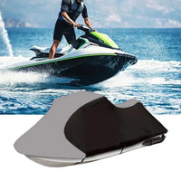 Housse de remorquage jet ski Oxford 210D, 3 tailles jusqu'à 4,2 x 3 m, noir et gris ou bleu
