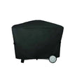 Housse de barbecue compatible avec Weber Q2000 et Q3000, imperméable, polyester noir