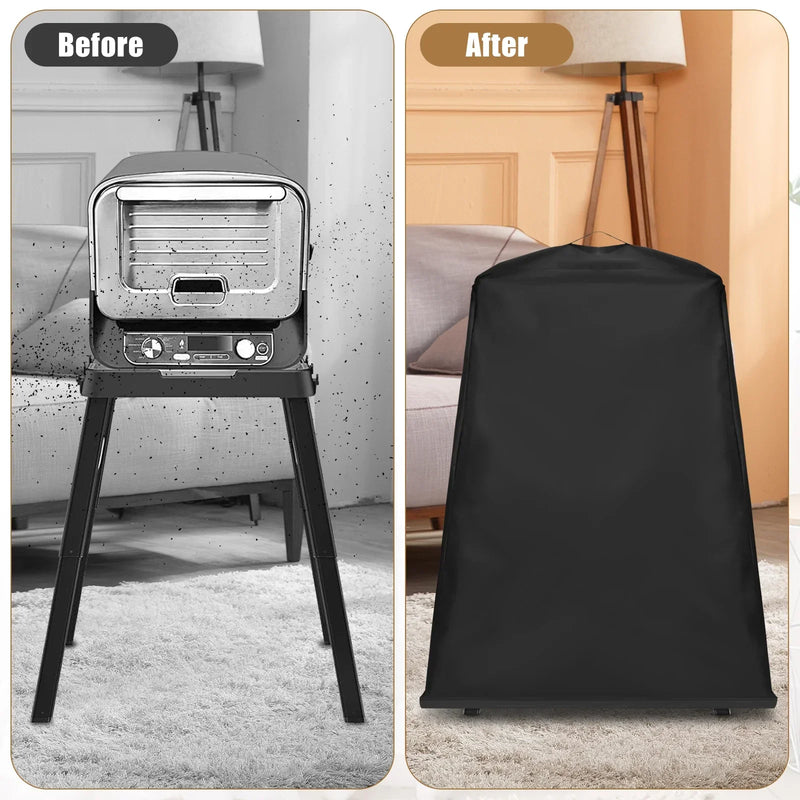 Housse four à pizza 8 en 1 pour Ninja Woodfire OO101, Oxford 420D imperméable, 89 x 69 x 114 cm