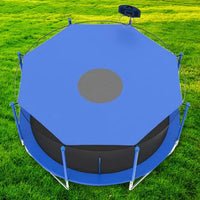 Toit de trampoline pare-soleil hexagonal en Oxford imperméable anti-UV, 183, 244 ou 305 cm