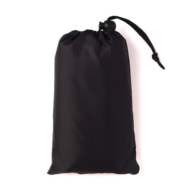 Bâche de camping ultralégère polyester 210T, 6 points d'attache, 4 tailles, 8 coloris