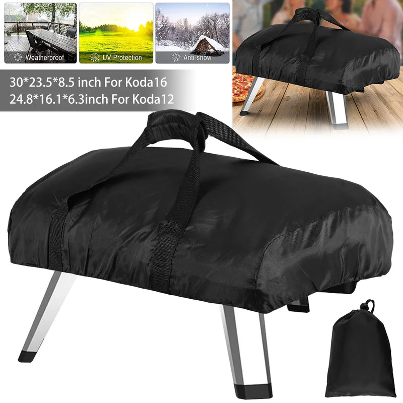 Housse four à pizza compatible Ooni Koda 12 et 16, Oxford 210D ou 420D imperméable
