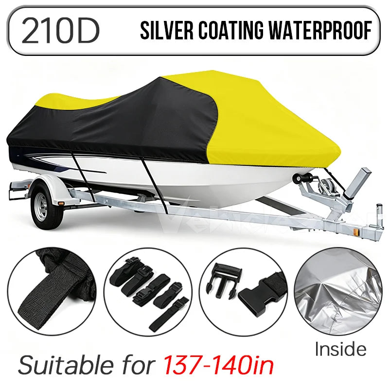 Housse jet ski pour Sea-Doo GTI et Yamaha WaveRunner EXR, Oxford 210D ou 420D, L et XL