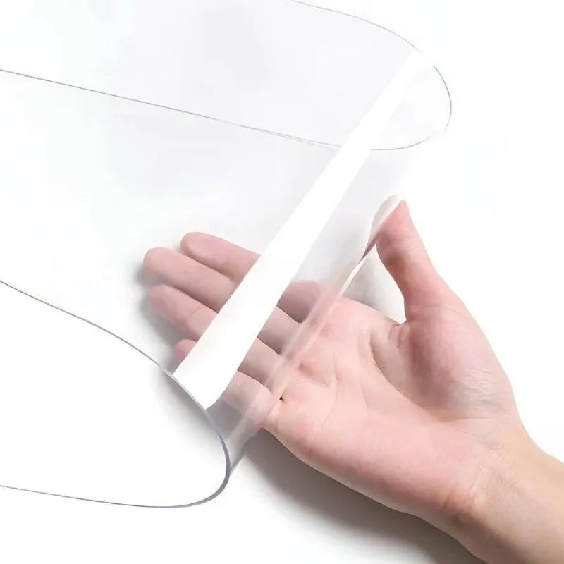 Bande de rideau de porte PVC transparent coupe-vent, 18 cm de large, 1,90 à 2,50 m