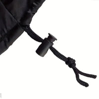 Housse brasero noire imperméable anti-poussière et anti-UV, 4 dimensions de 58 à 122 cm