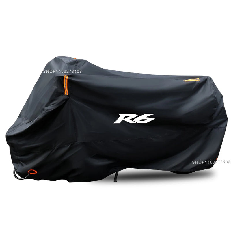 Housse moto pour Yamaha YZF-R6 et R6S 1998-2016, Oxford imperméable, anti-UV, 7 tailles