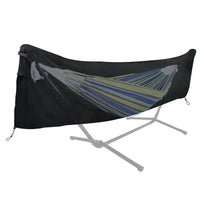 Housse de hamac sur support en Oxford 420D imperméable, anti-UV, 380 cm, avec sangles coupe-vent