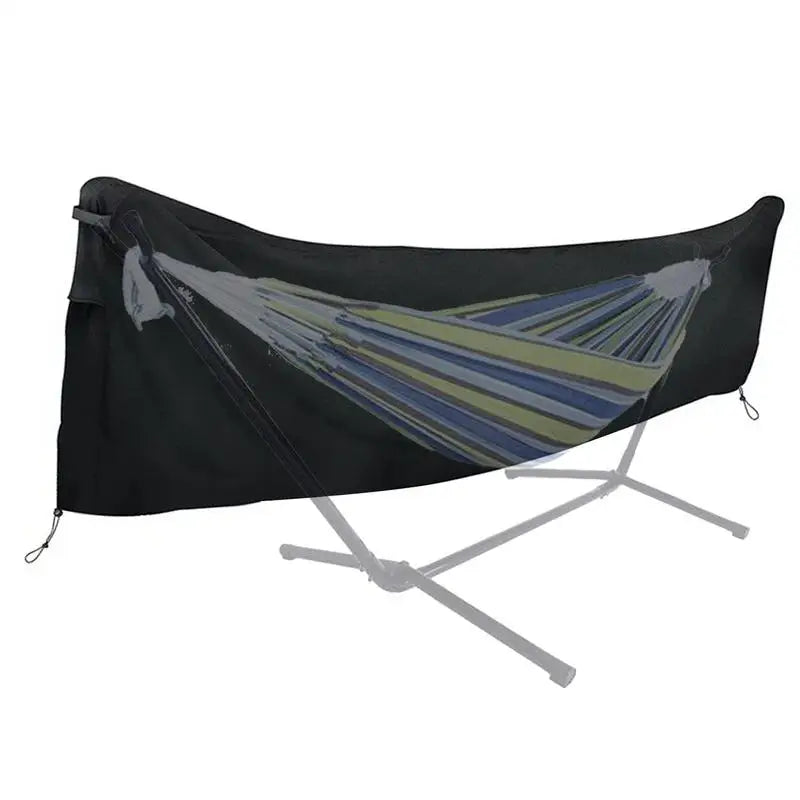 Housse de hamac sur support en Oxford 420D imperméable, anti-UV, 380 cm, avec sangles coupe-vent