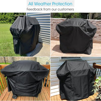 Housse de barbecue robuste anti-pluie et anti-UV en Oxford 190T, 7 tailles de XXS à XL