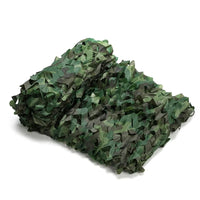 Filet de camouflage, voile d'ombrage en polyester, 4 motifs, de 2x2 à 3x5 m