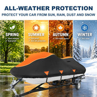 Housse jet ski pour Sea-Doo Spark et Trixx 2 ou 3 places 2014-2024, Oxford 420D