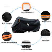 Housse moto pour Yamaha MT-07, MT-09, MT-10, MT-03 et MT-01, imperméable, 7 tailles