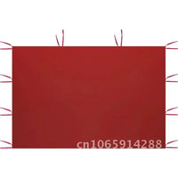 Bâche latérale pour tonnelle 3x2 m en Oxford imperméable, avec ou sans fenêtres, 4 coloris