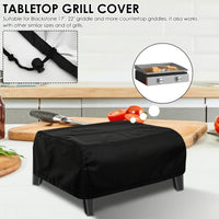 Housse de plancha de table et four à pizza, Oxford 210D imperméable, 44 à 57 cm