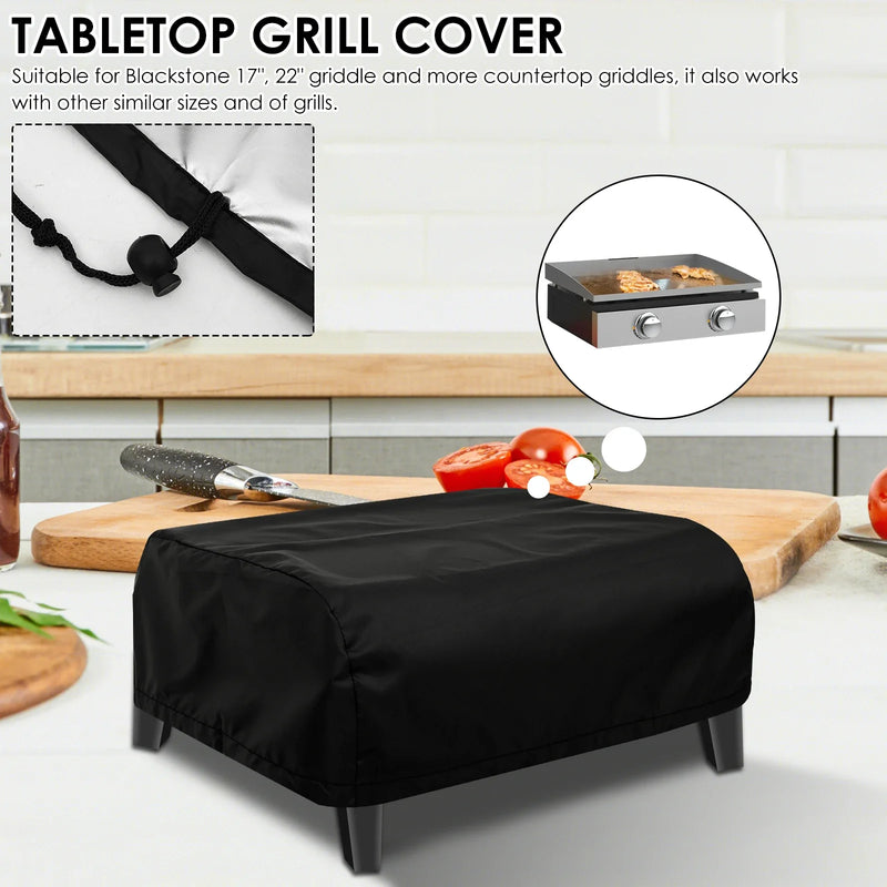 Housse de plancha de table et four à pizza, Oxford 210D imperméable, 44 à 57 cm