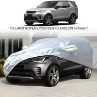 Housse voiture pour Range Rover Evoque L538 et L551, Oxford argenté imperméable, depuis 2014