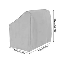 Housse de console de bateau grise en polyester 600D, imperméable, fermeture éclair, 4 tailles
