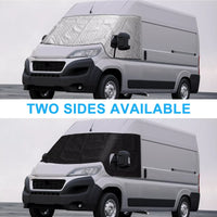 Pare-soleil thermique extérieur multicouche argenté pour camping-car Fiat Ducato, Peugeot Boxer, Citroën Relay