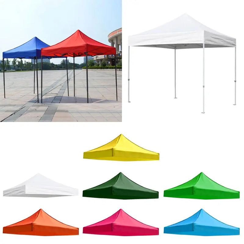 Toit de remplacement pour tonnelle 2,9 x 2,9 m, Oxford 420D imperméable, 6 coloris