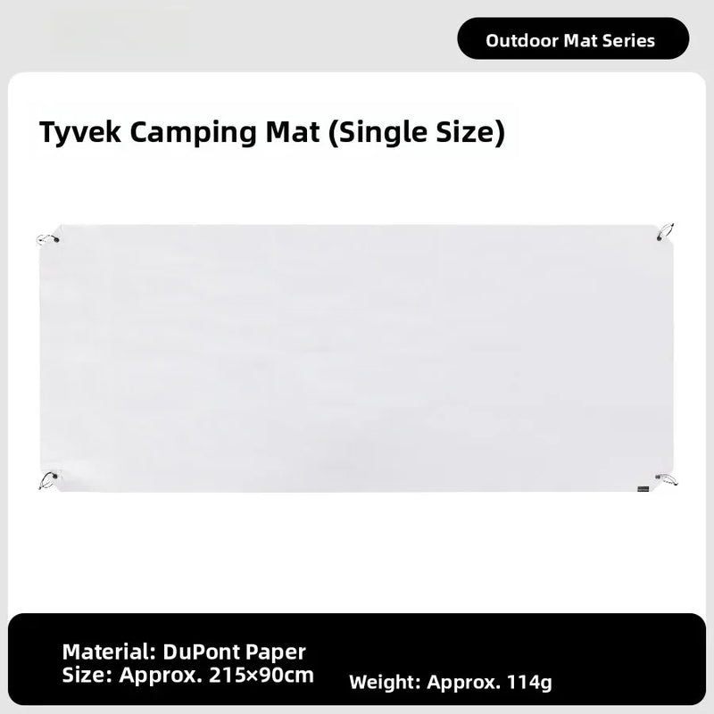 Tapis de sol de camping ultraléger imperméable pour tente, simple ou double
