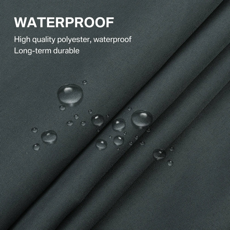 Voile d'ombrage imperméable anti-UV en polyester 160 g/m², triangle, carré ou rectangle
