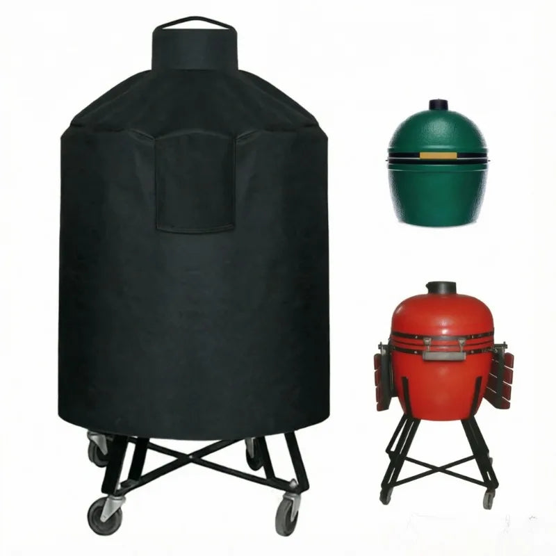 Housse barbecue pour Big Green Egg et Kamado Joe, Oxford 600D imperméable, 80 x 102 cm