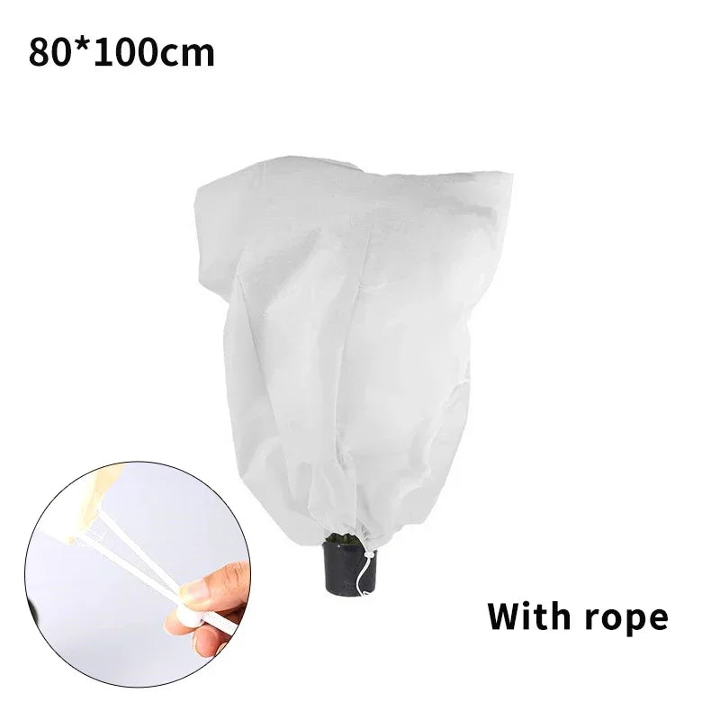 Housse d'hivernage pour plantes à cordon, avec ou sans zip, de 60x80 à 250x350 cm